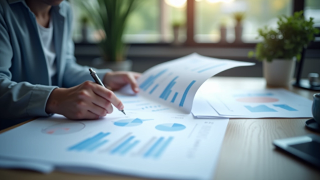 Datenanalyst arbeitet an Inflationsberichten und wirtschaftlichen Analysen